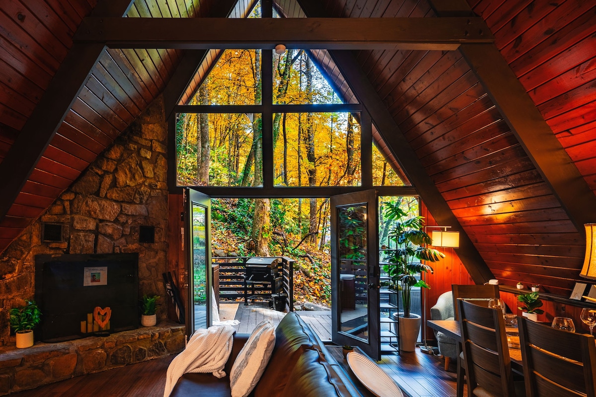 🙋🏻 The Yay Chalet ✨ A-Frame in ♥ the Gatlinburg