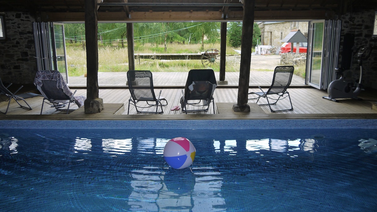 Gîte Douar Atil au cœur de la nature avec piscine