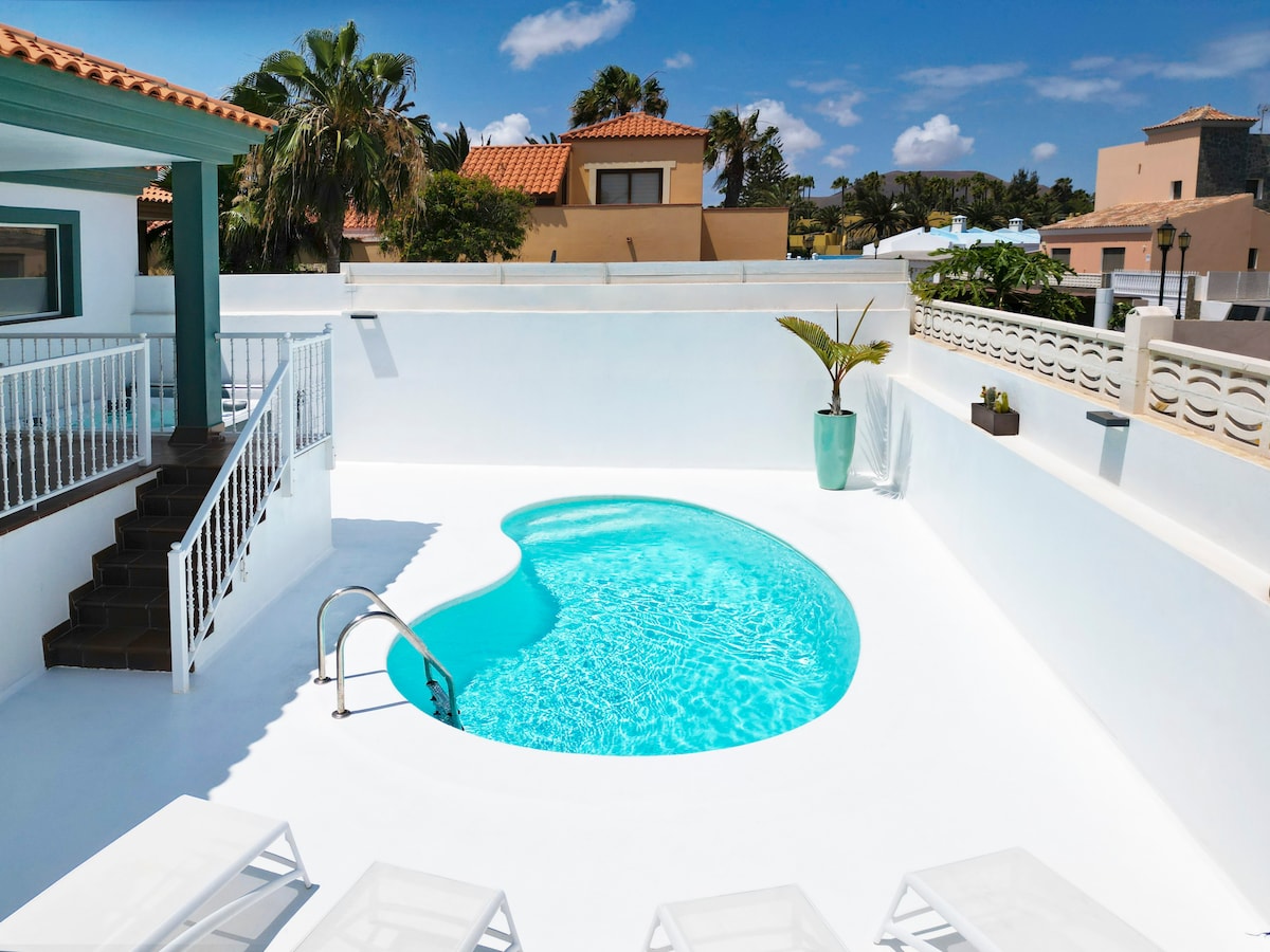 Villa Veaco海滩-私人泳池和按摩浴缸