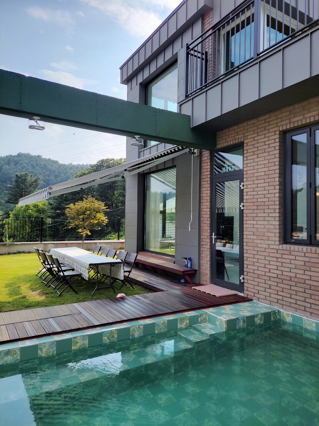清平私人独立房屋，带绿色泳池/温水户外泳池/绿色泳池