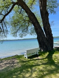 Torch Lake Waterfront Red Retreat Cottage Fall