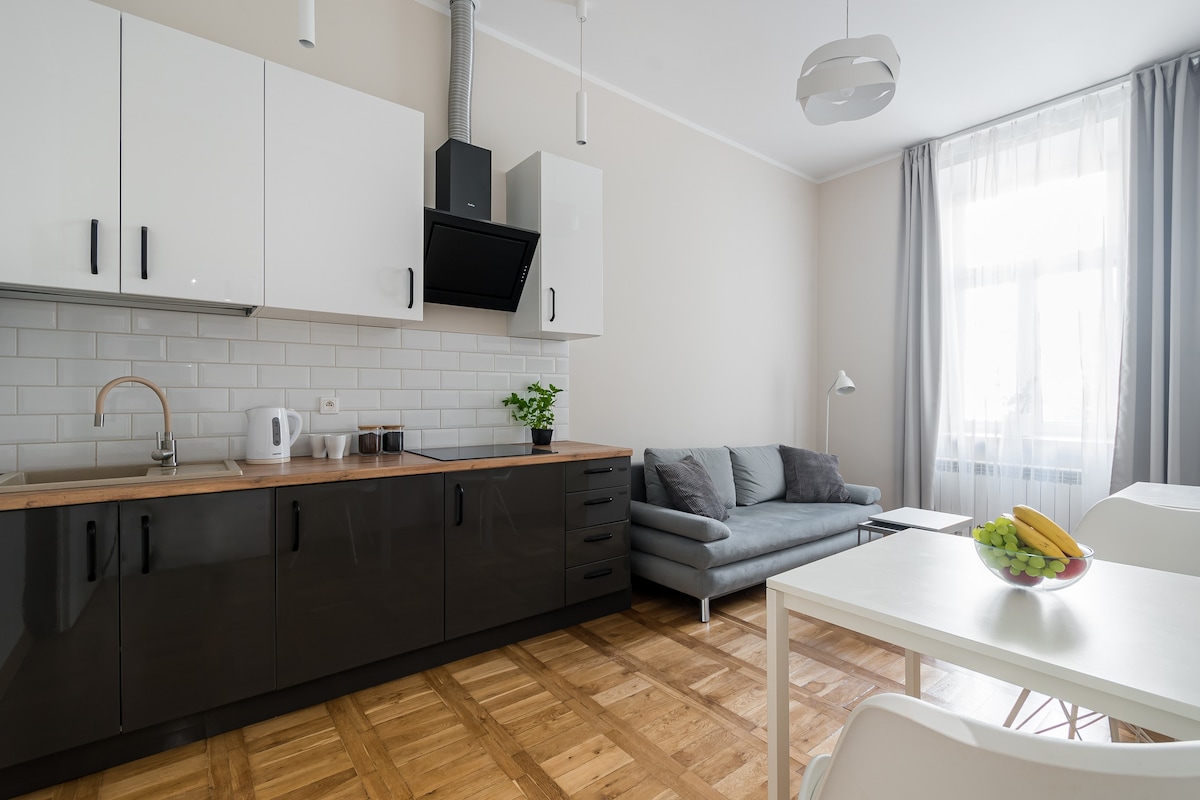 Złota两室舒适公寓，位于Złota ，非常舒适
