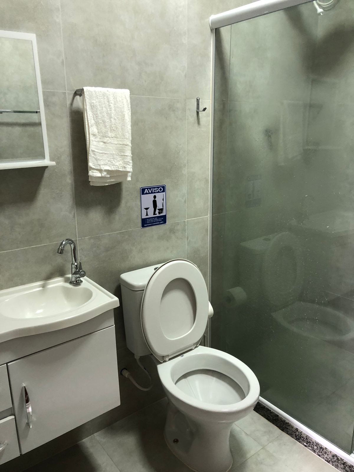 suite completa banheiro privativo polo de lingerie