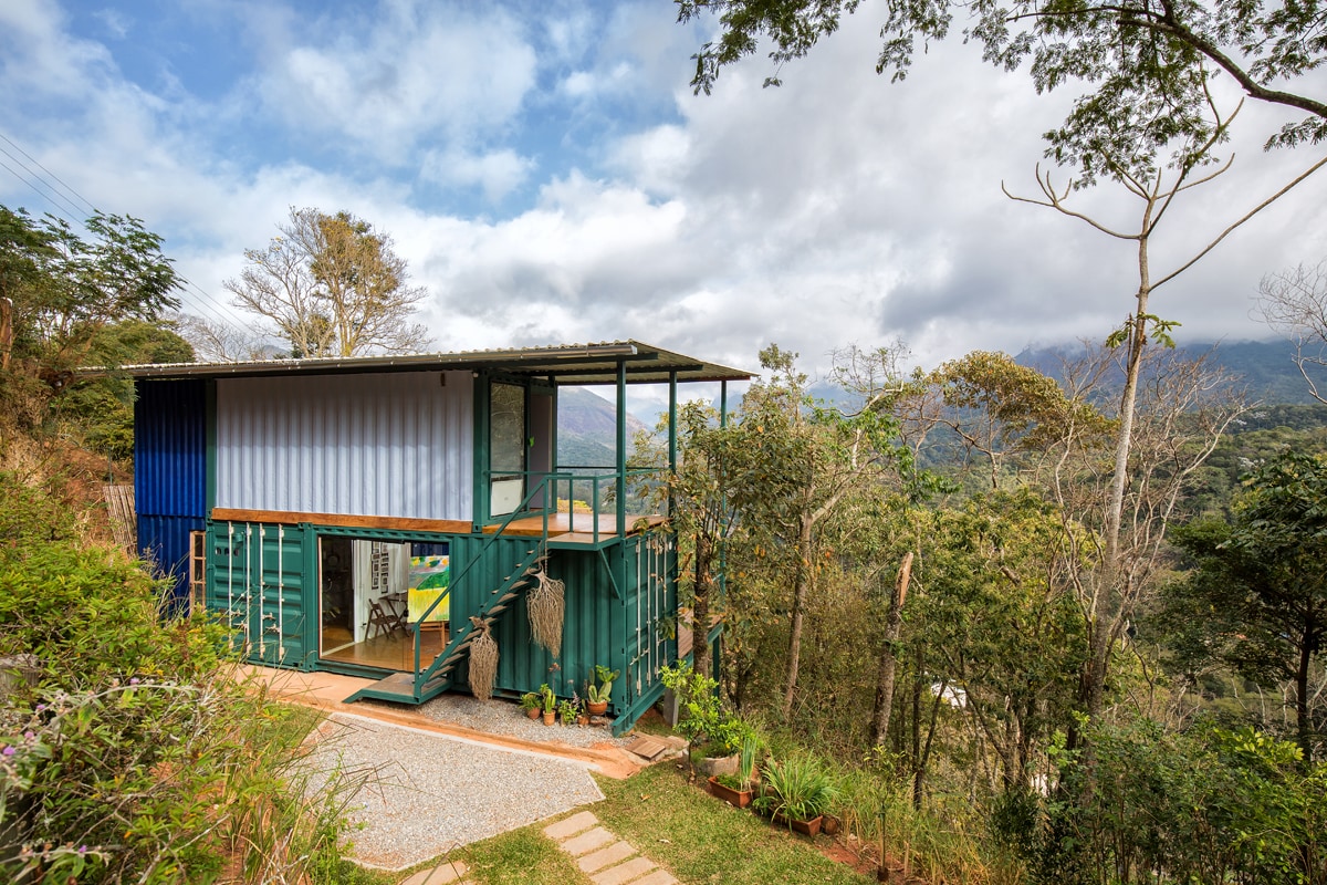 Casa-container Araras |迷人景色！