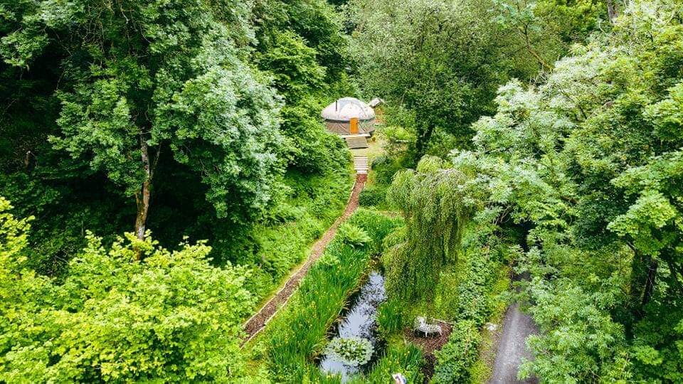 Dreamers Hideaway-Tranquil 1 bed yurt in Mid Wales