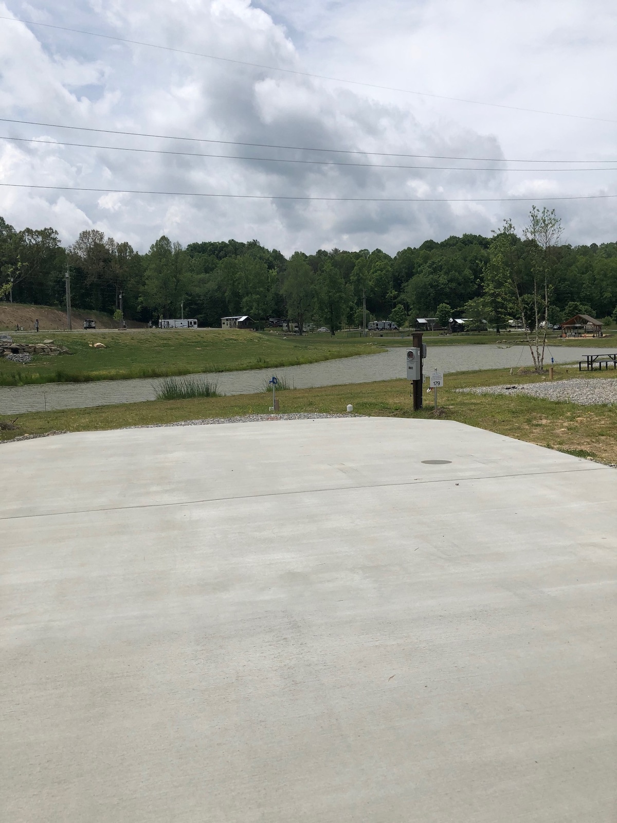 Paved RV lot in Beautiful BlueRidge GA - 25 x 70