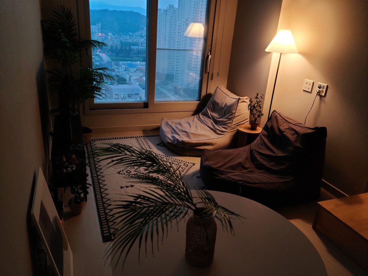 [全新！] Uijeongbu站温馨舒适宜人的阁楼/住宿，让您完美休息# Netflix❤️