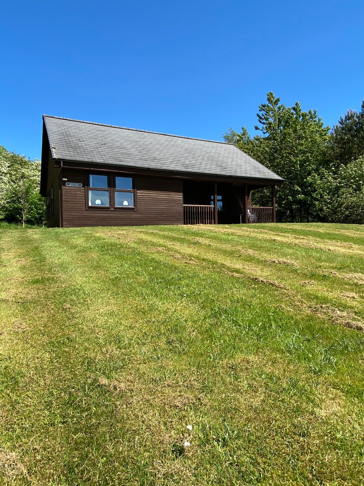 Arran Lodge, with hot tub at Springwater lodges