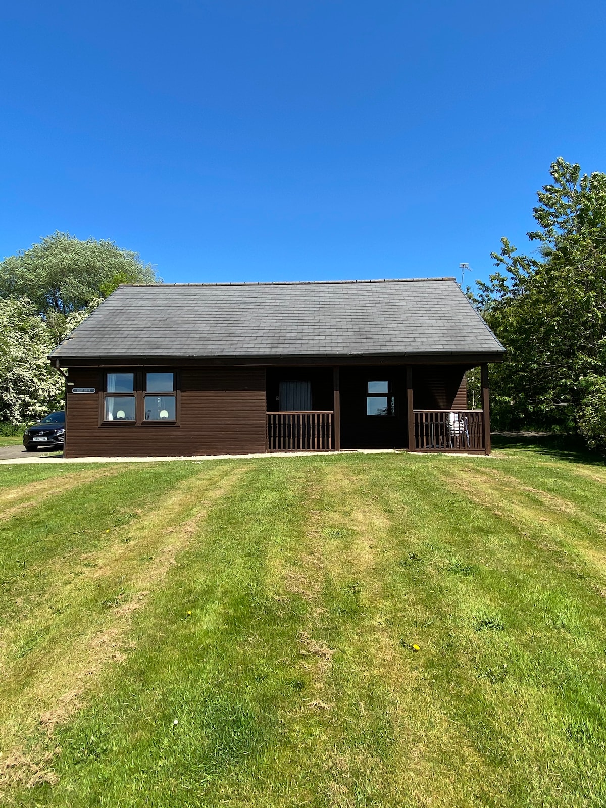 Arran Lodge, with hot tub at Springwater lodges