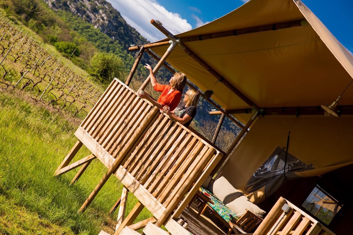 Glamping Safari Lodge Ardèche