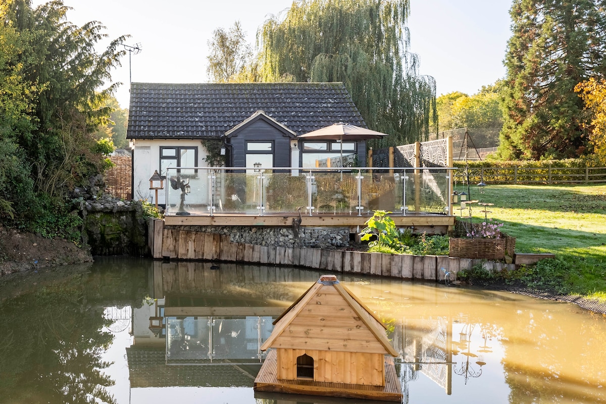 豪华单卧室小屋，景观绝佳