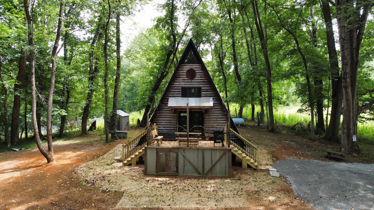 Secluded Mountain A Frame - Refurbished + Solar