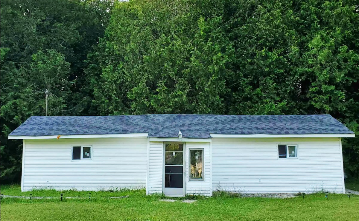 Saugeen河畔乡村4英亩乡村小屋