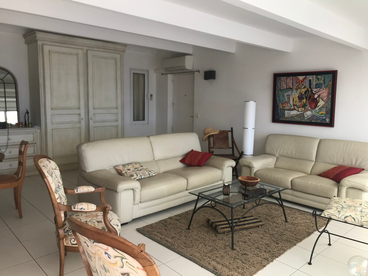 Appartement avec terrasse,  vue mer exceptionnelle