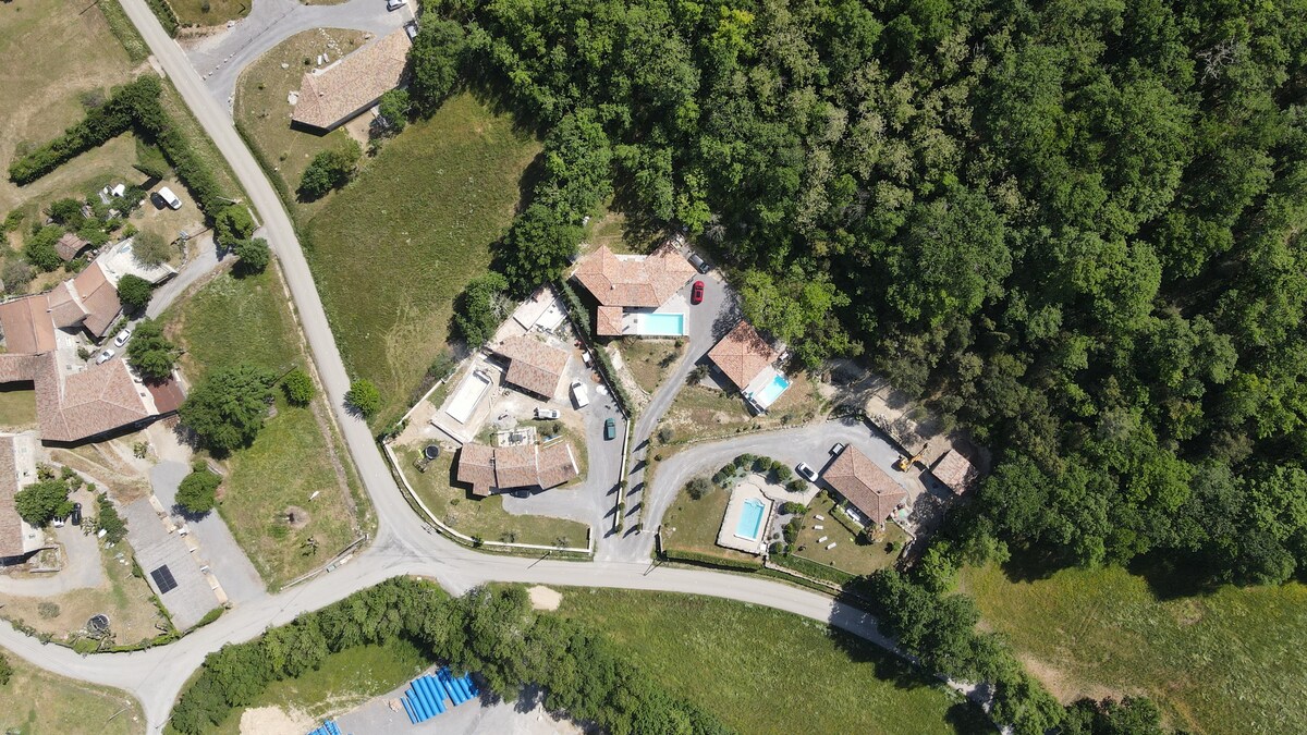 房子+私人泳池Ardèche sud