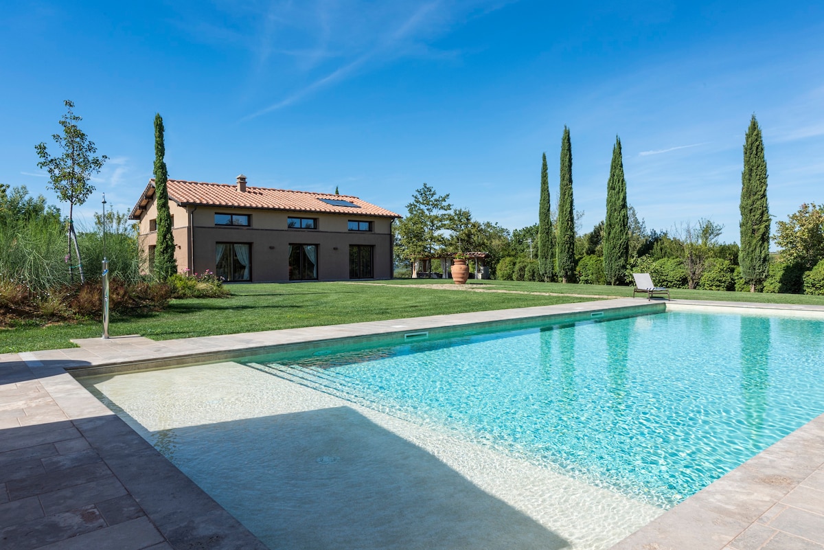Benedetto别墅-带游泳池和桑拿房的San Gimignano别墅