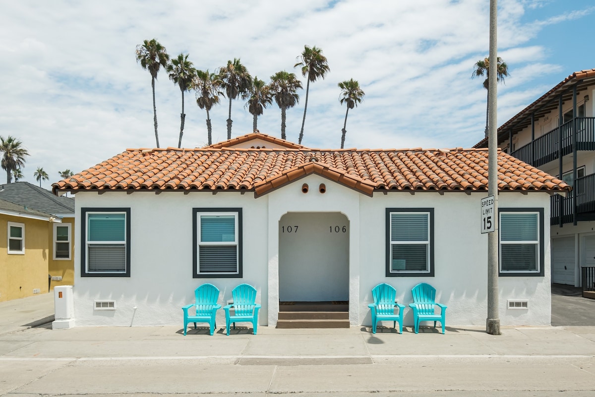 沙滩滨小屋（ Beachfront Cottage Steps from The Sand ） （ 106 ）