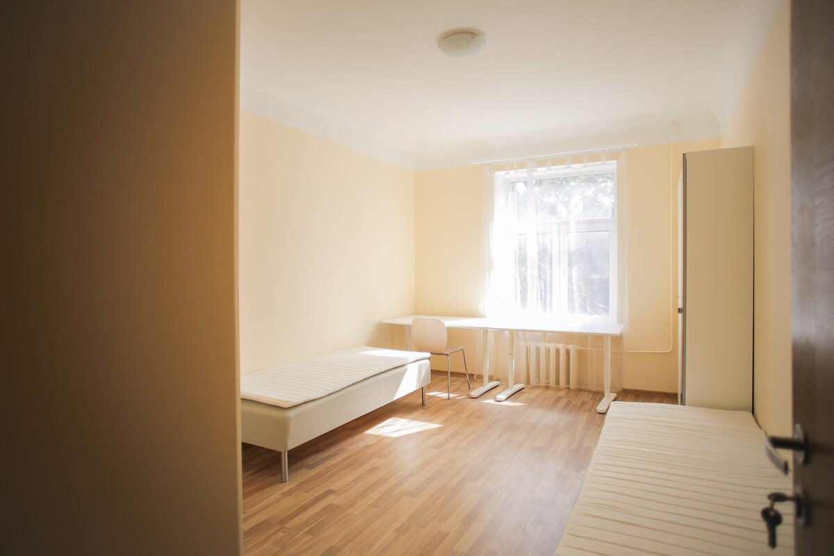 Room #2 (bed 1) at Valdemara - Cosy room in Riga