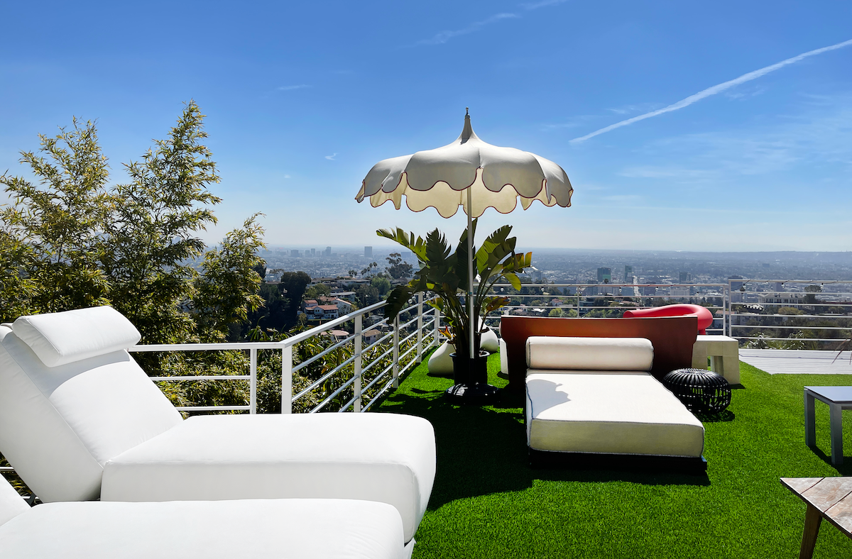 好莱坞山顶层公寓-壮丽景观