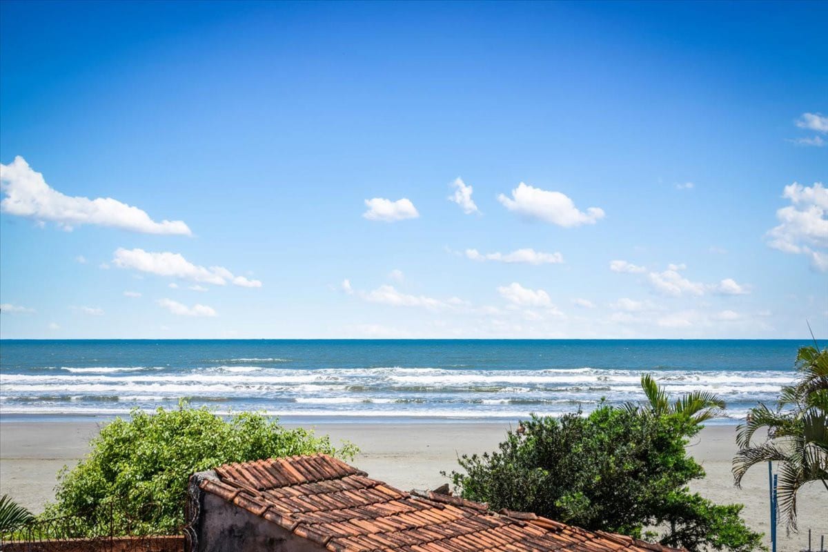 30metros da praia Piscina com aquecimento solar