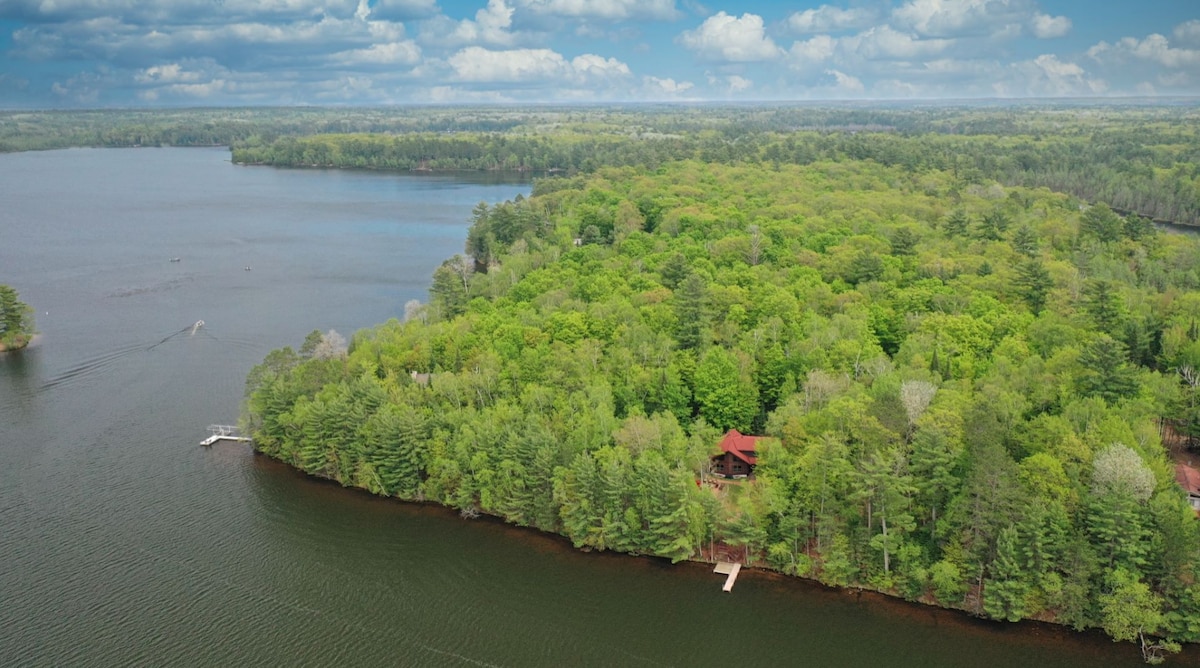 TOTAL SECLUSION on Little Saint Germain Lake