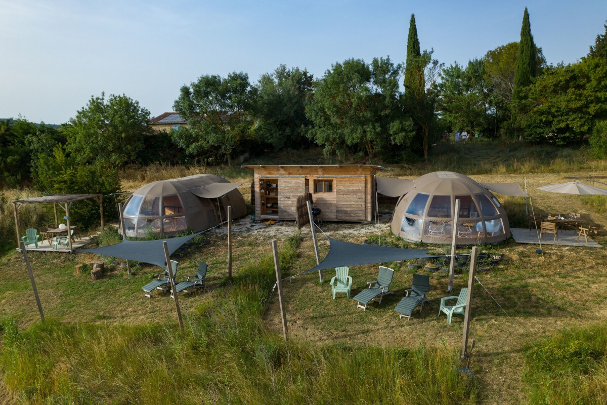 Luxury camping, close to nature - Pastel