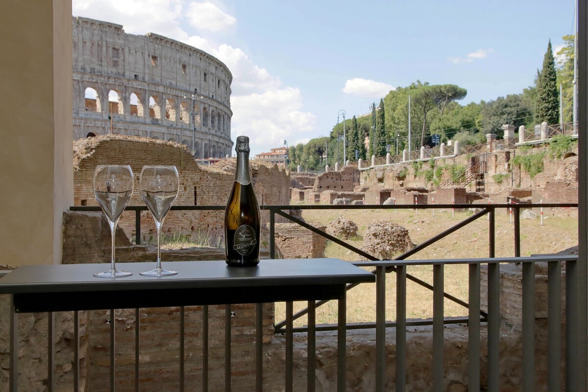 Luxury Domus Colosseum View Apartment 1