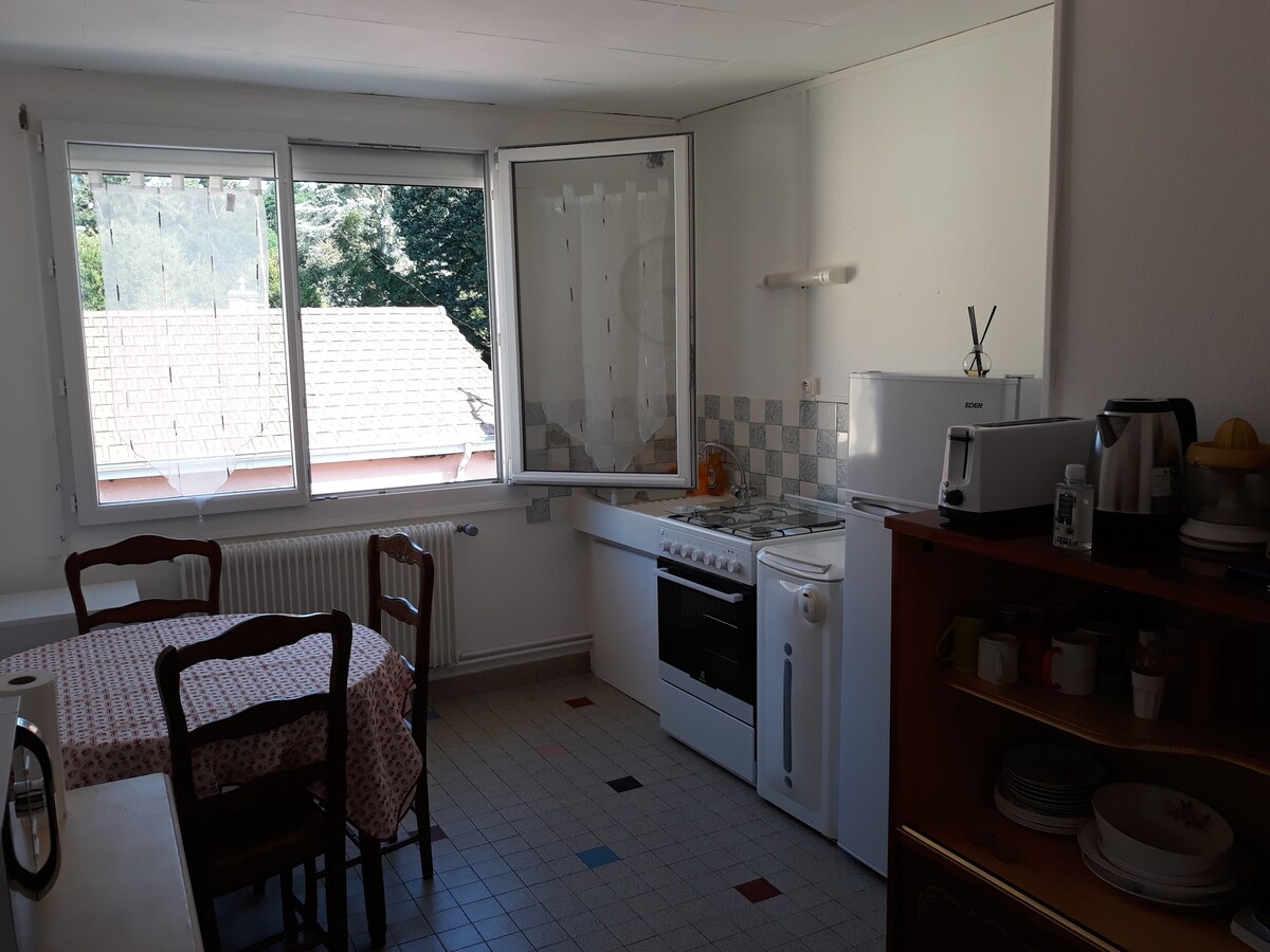 Bel appartement, au calme, en Bourgogne du sud