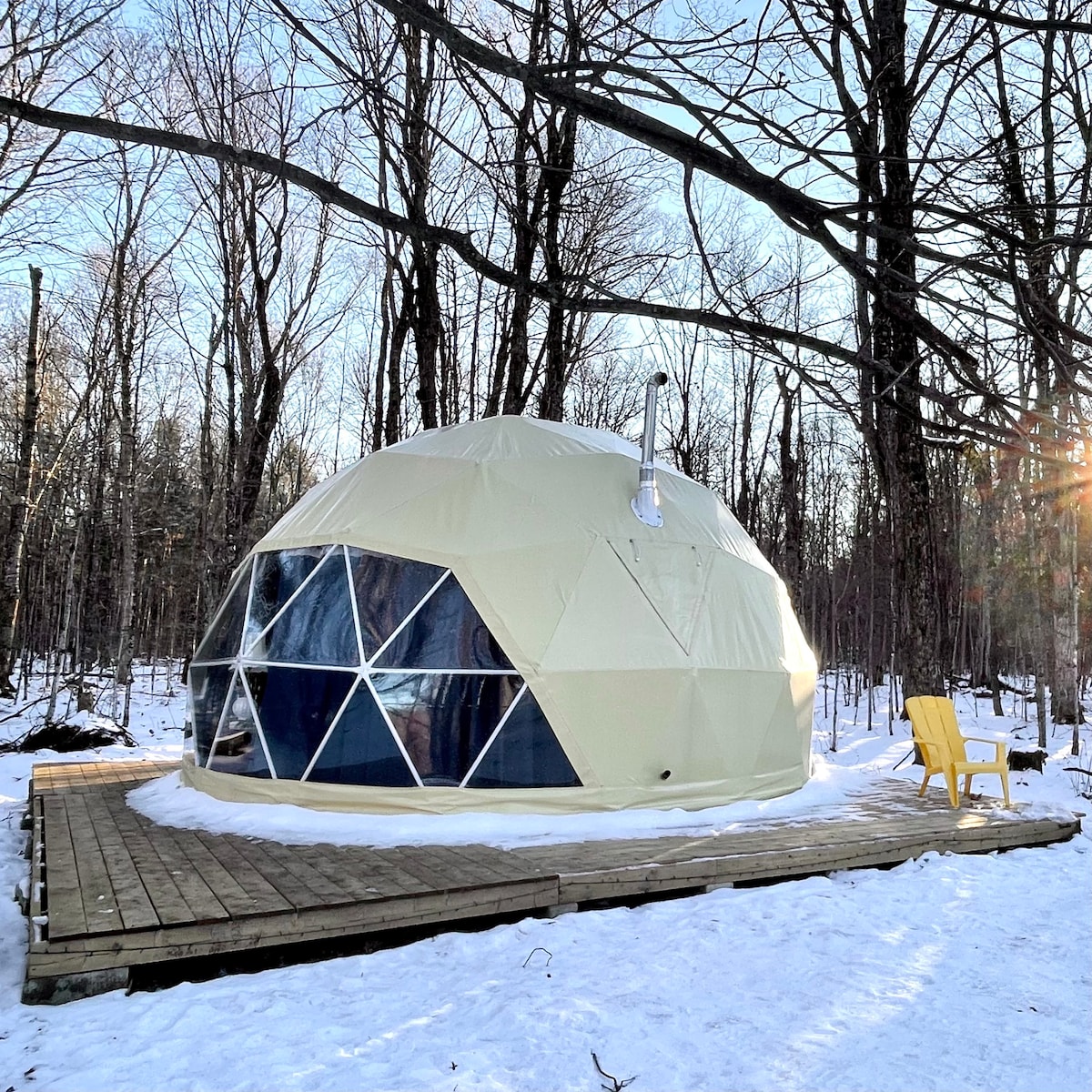 Geodesic Dome Near Lake Unit.1