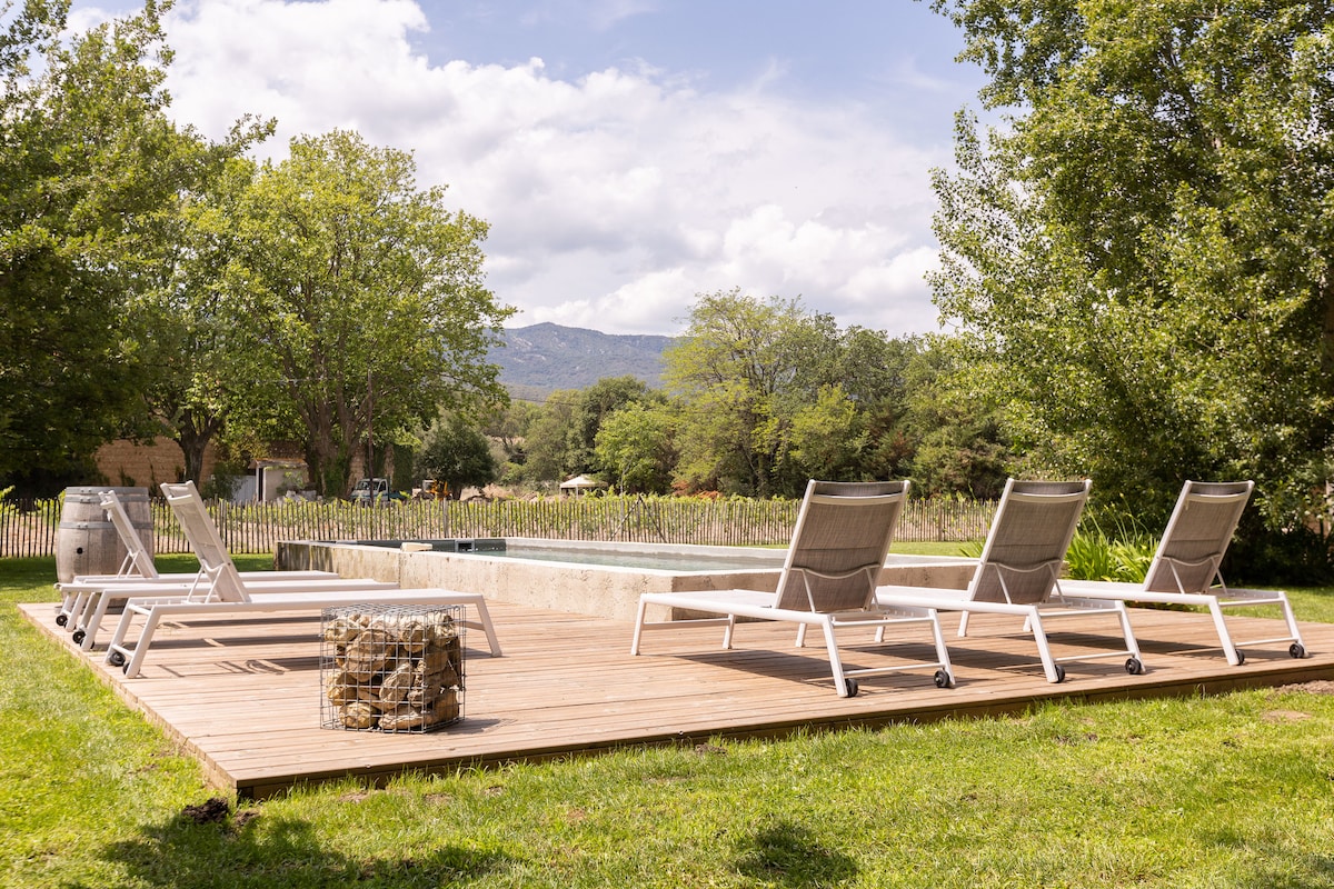 Superbe Maison avec Piscine : Bord de Mer et Vigne