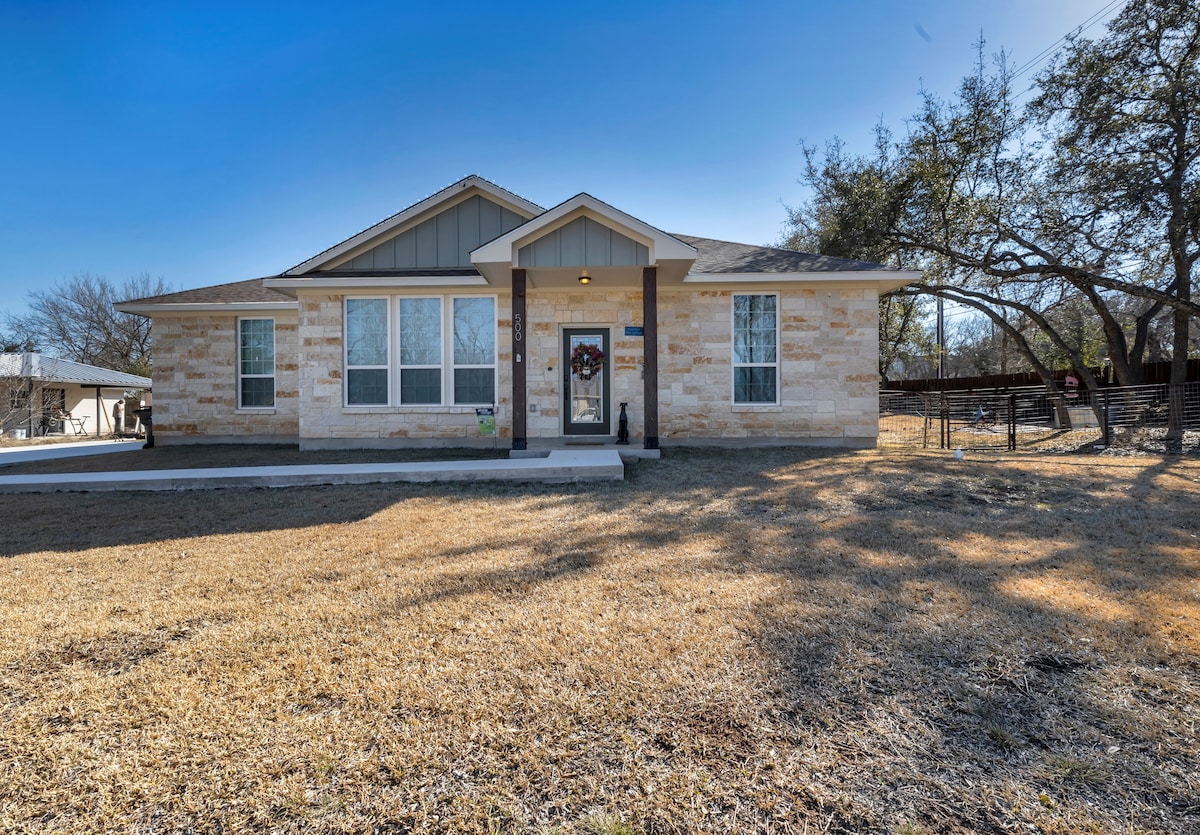 Great House in the middle of the Hill Country