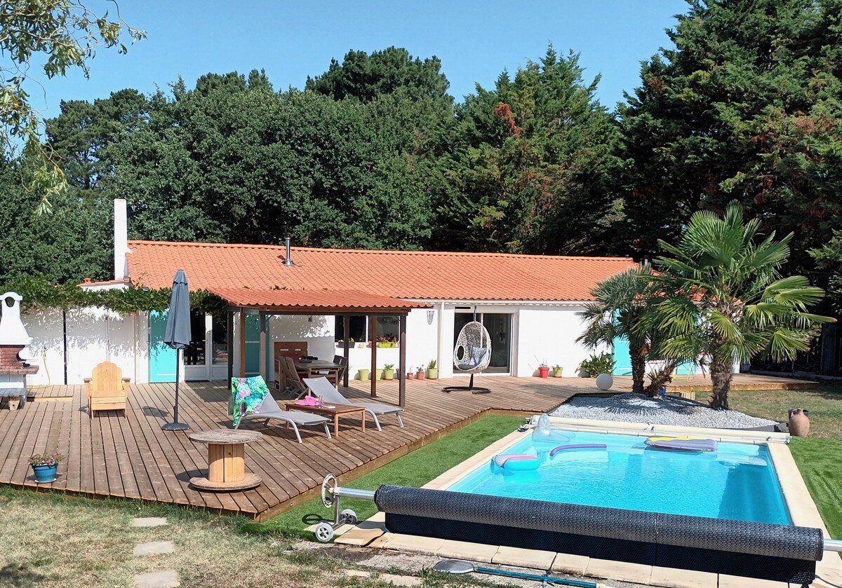 Spacieuse villa vendéenne avec piscine