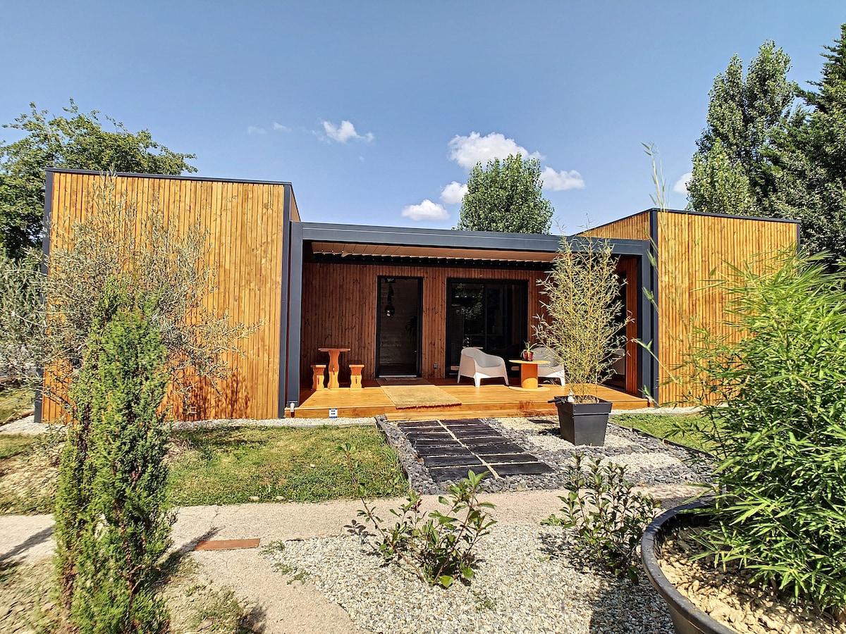 L'Oustal de La Mane d 'Auta ， 2021年木制民宅。