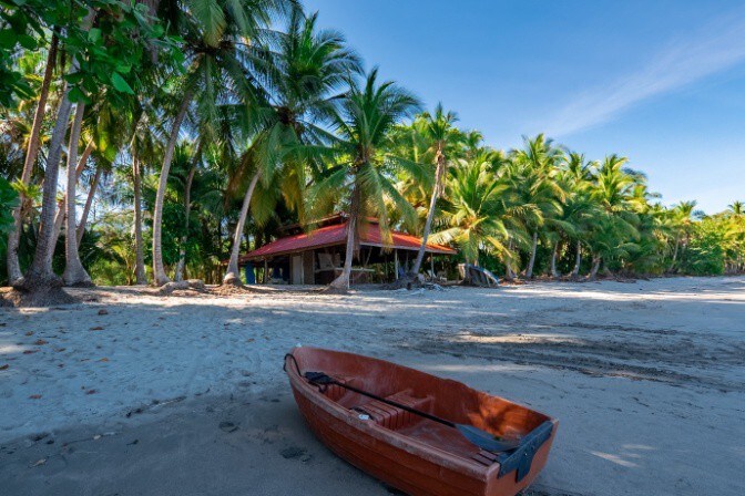豪华岛屿别墅，带私人海滩Isla Paridas