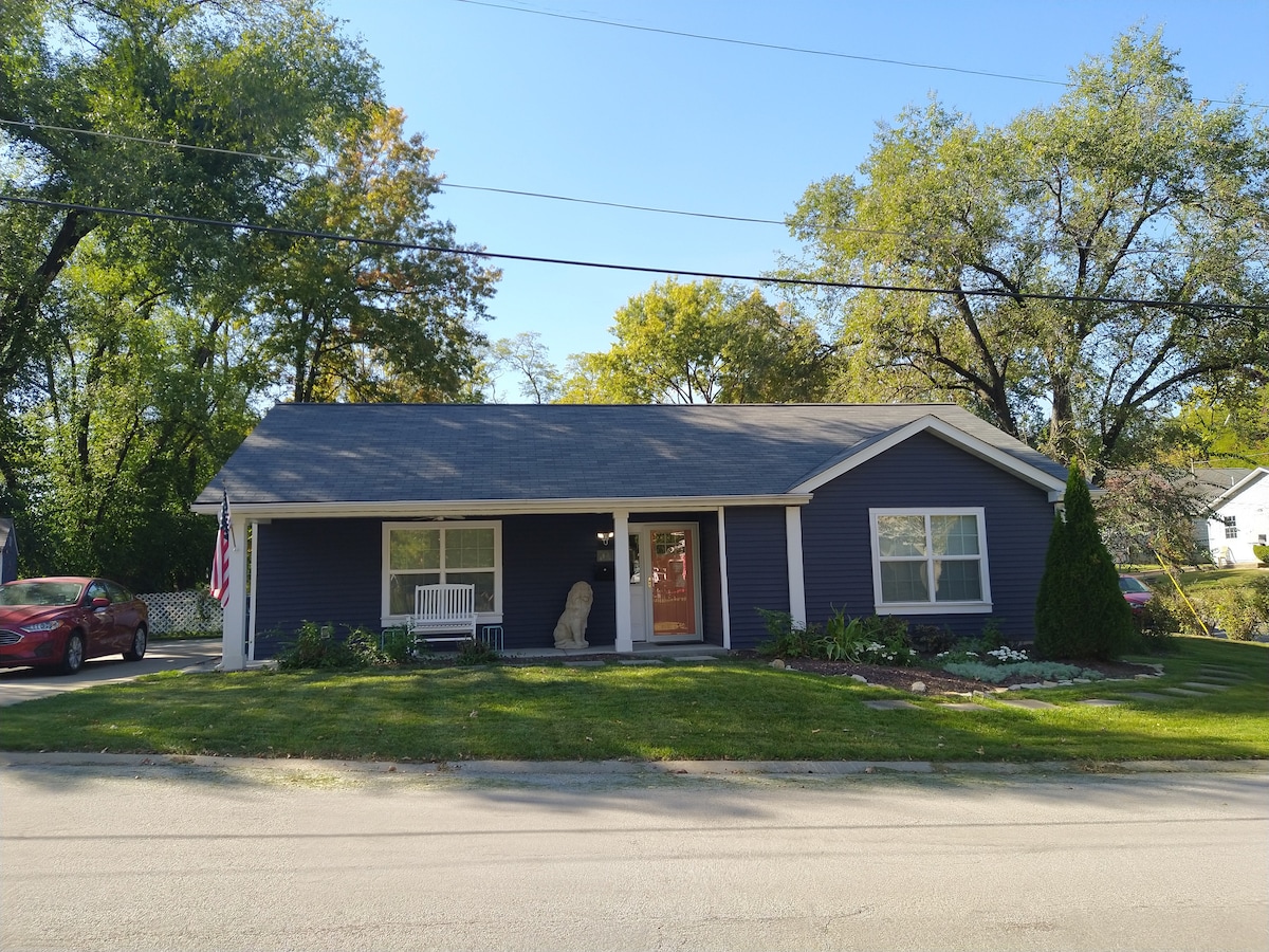 The Little Blue House