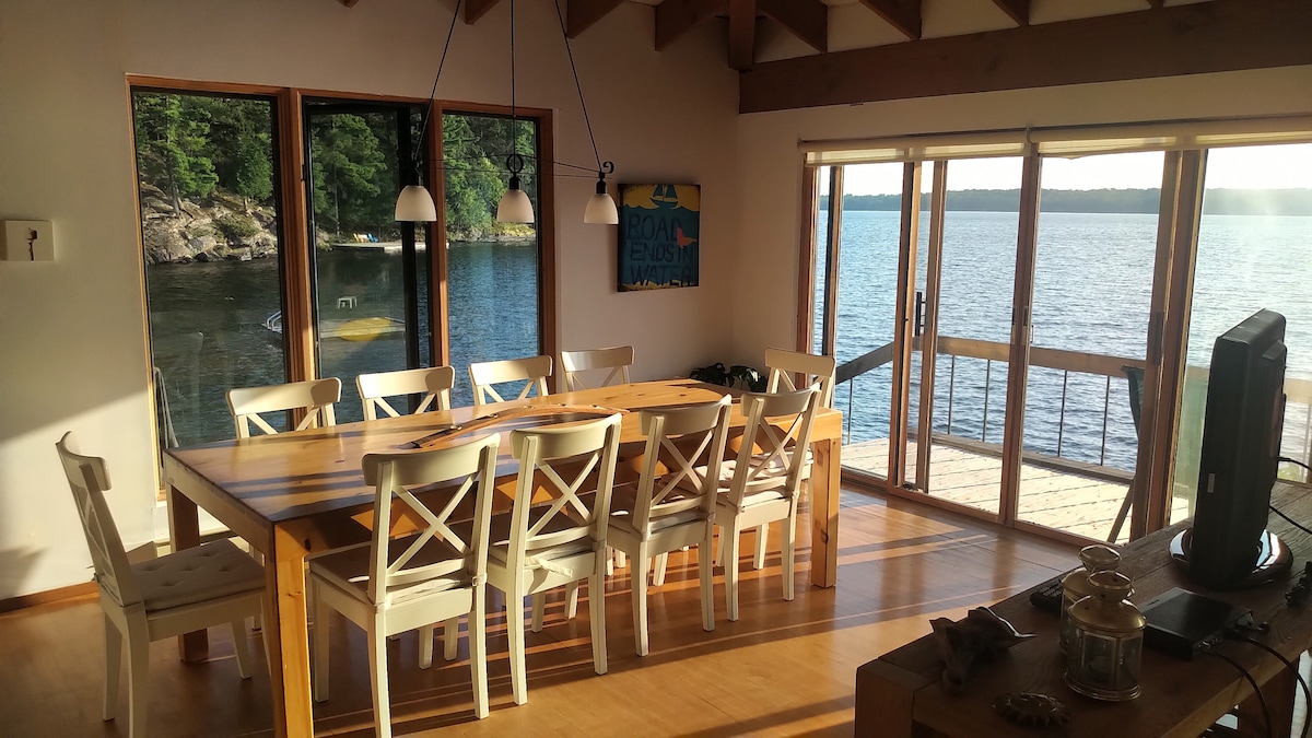 Boathouse on Lake Rosseau