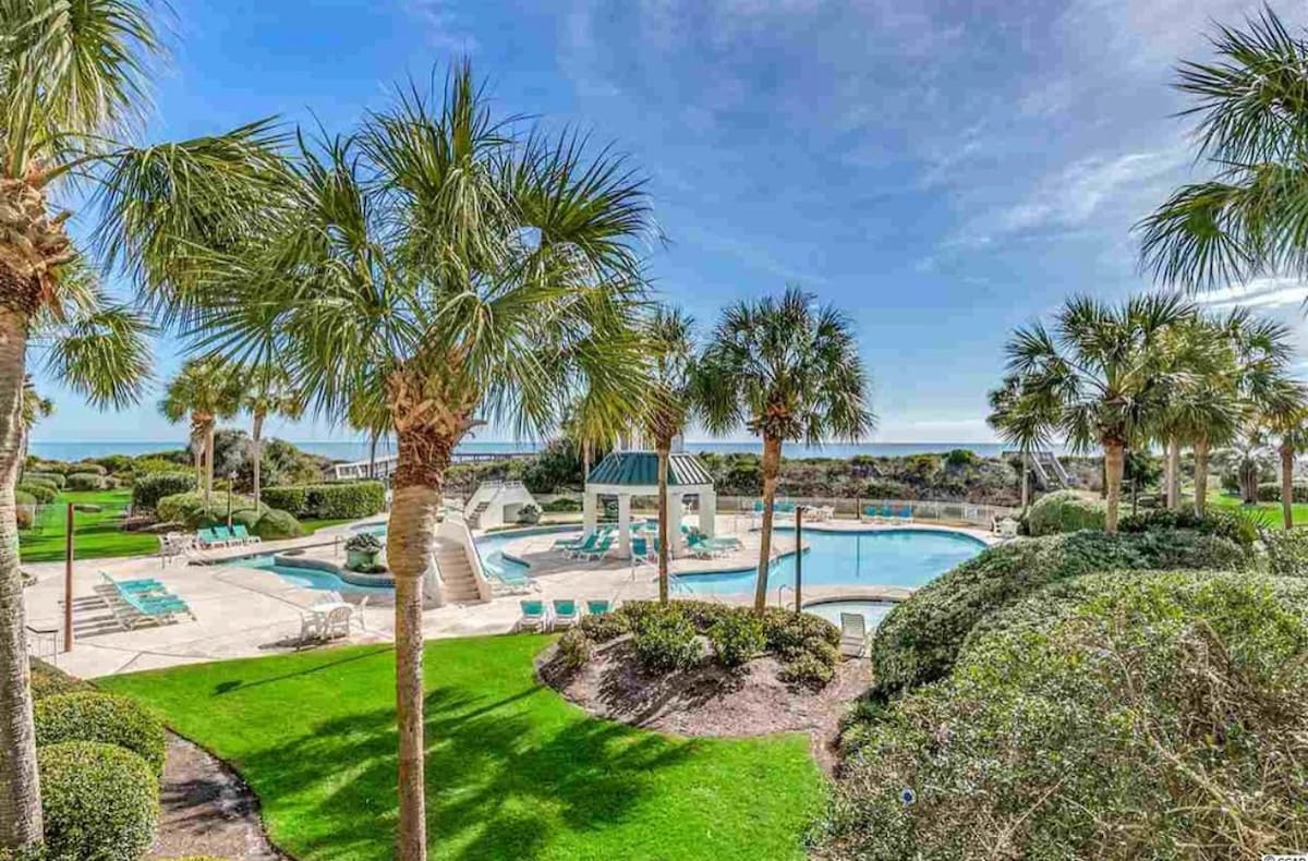 Oceanfront 1st Floor Condo In Gated Community