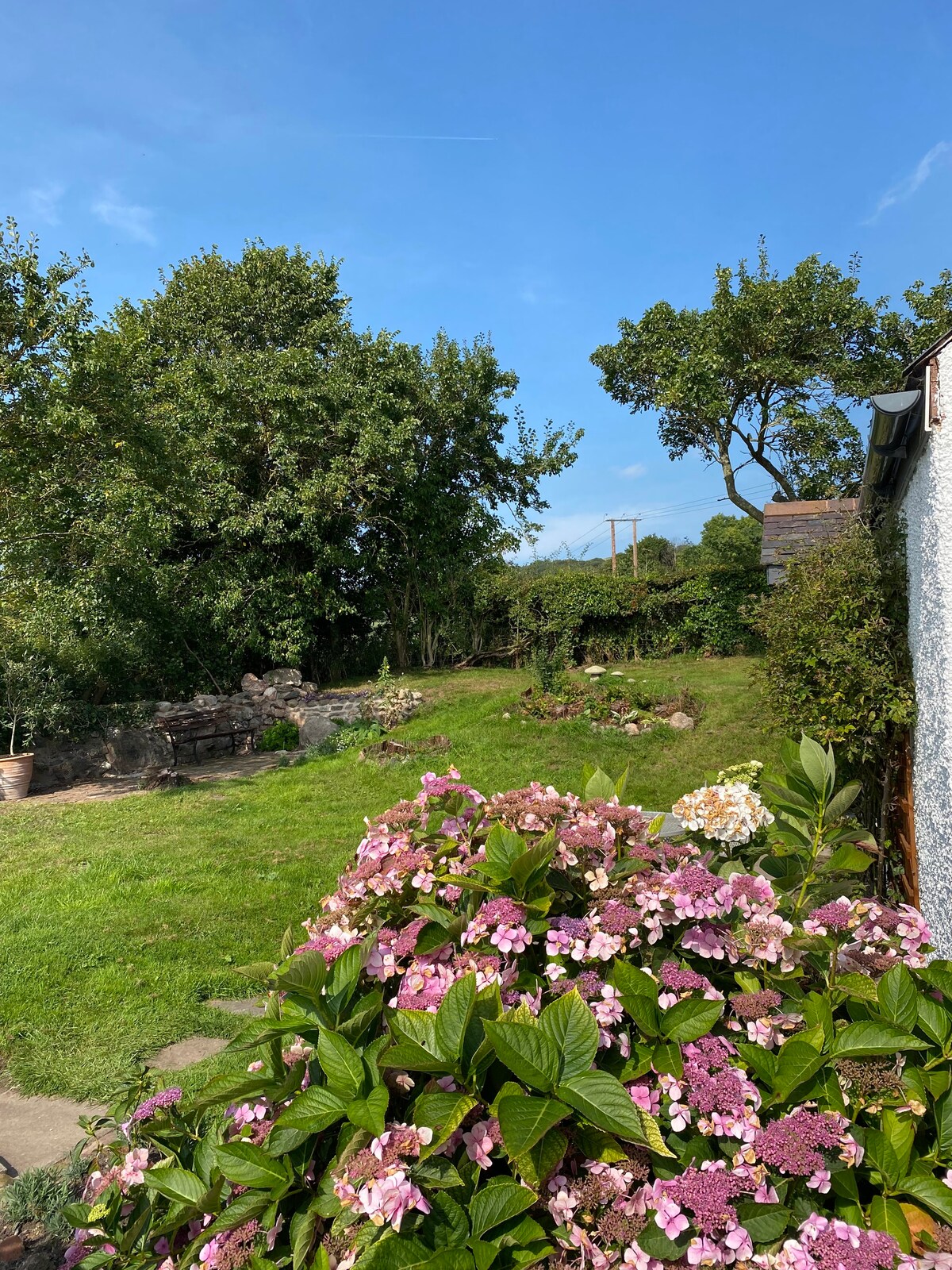 舒适的乡村1卧室小屋，可欣赏美景和露台