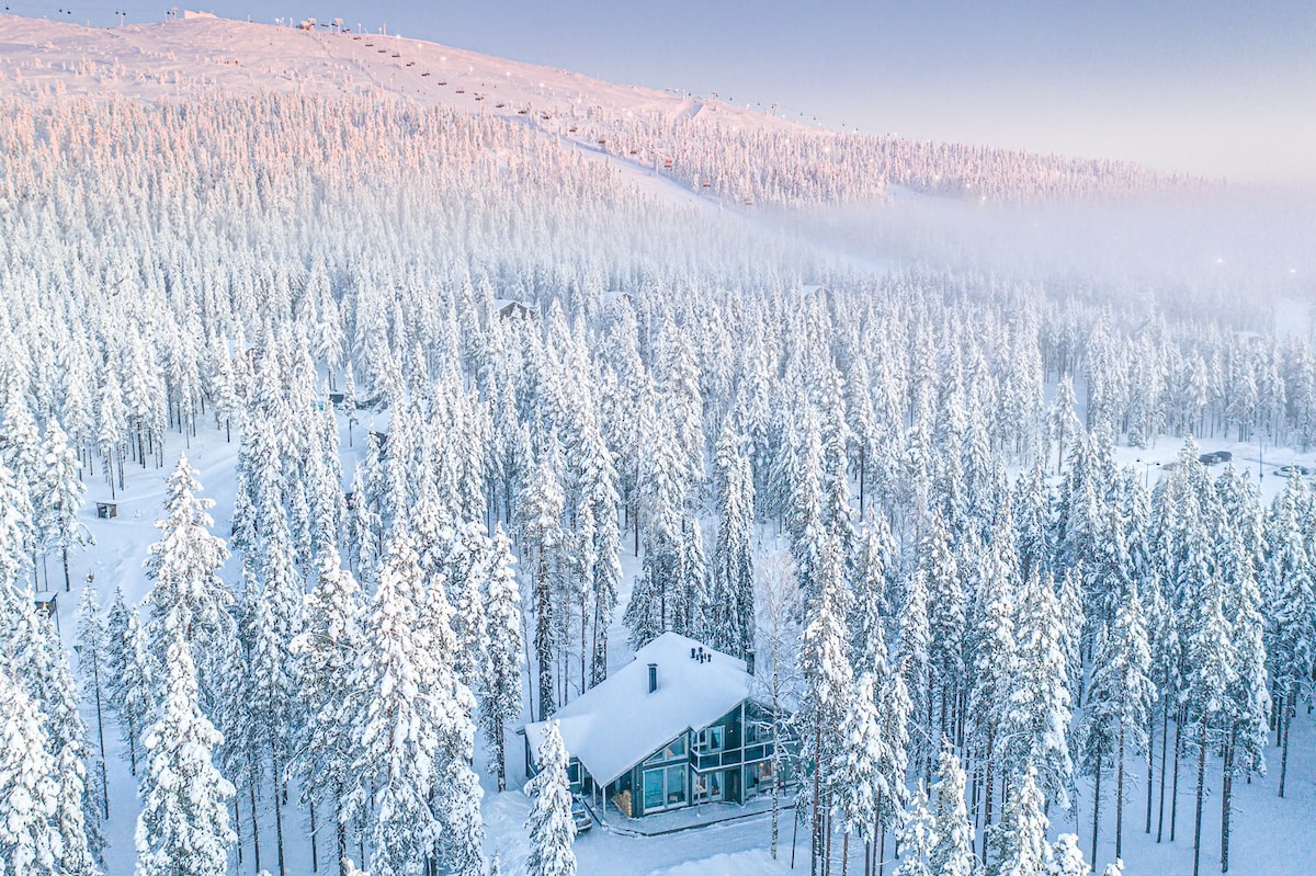 冬日仙境-靠近滑雪和便利设施