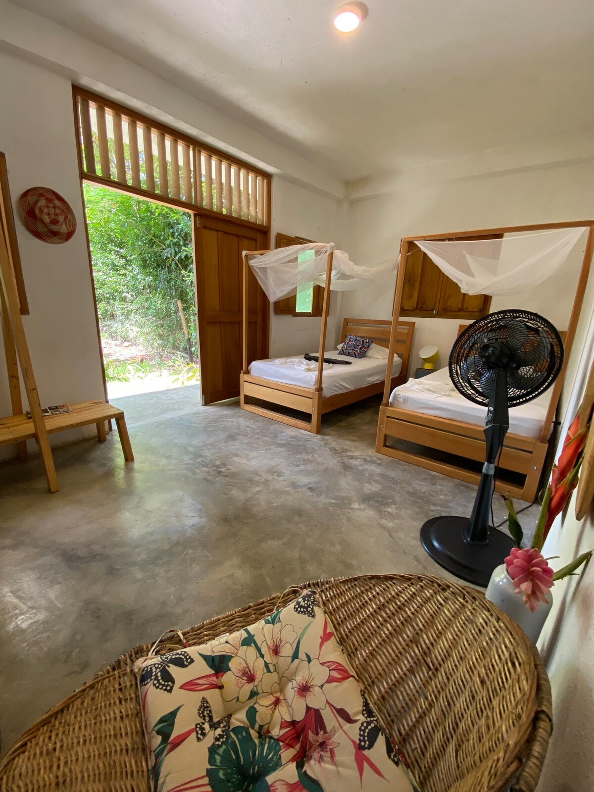 Two single bed room in Casa Chapolin Palomino