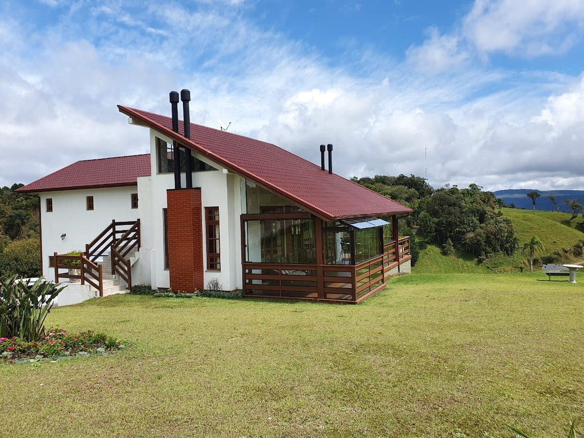 Casa aconchegante condo fechado em Rancho Queimado