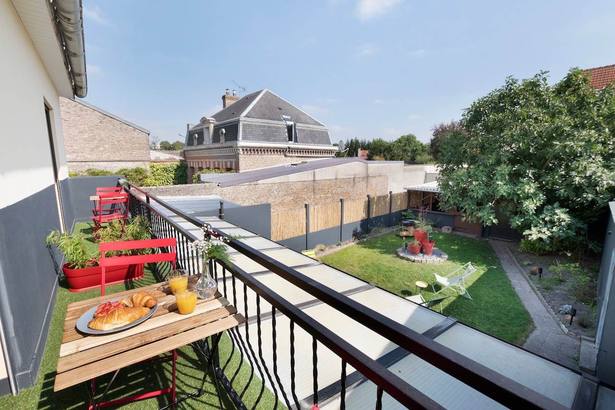 Chambre Balcon & Jardin