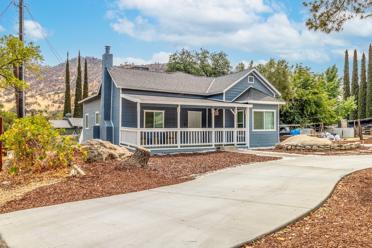 Sequoia Blue Cottage🌳 Nat 'l Forest🧗 Lake 💦Mts🏔