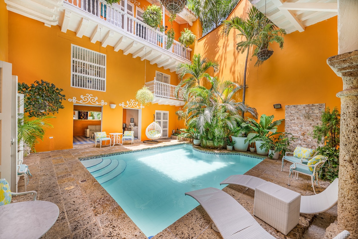 Colonial Mansion-8BR-Private Pool-Historic Center