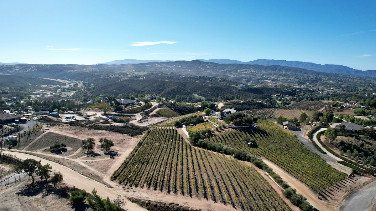 Temecula Wine Country的门禁农舍