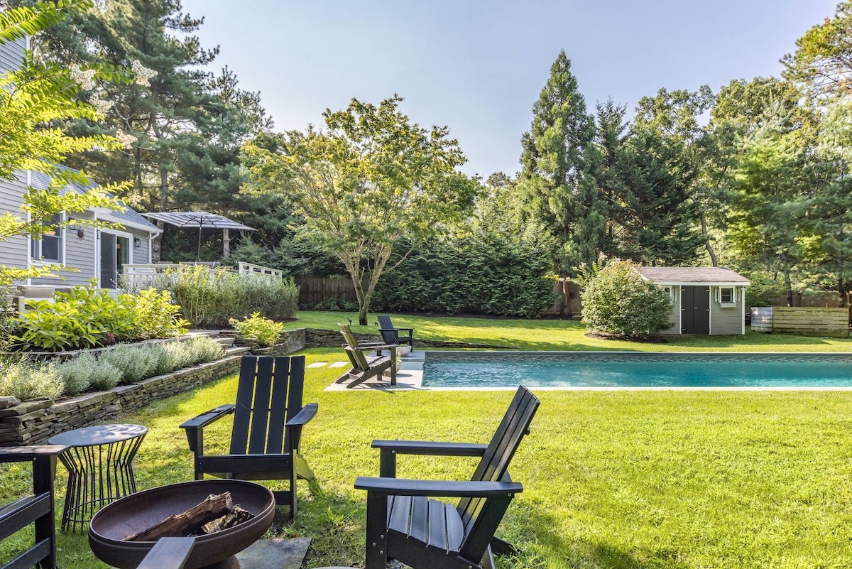 East Hampton Village Fringe, Renovated with Pool