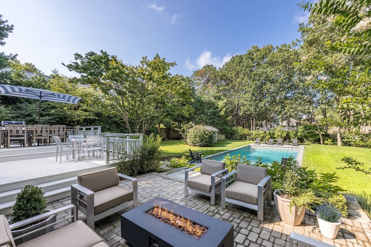 East Hampton Village Fringe, Renovated with Pool