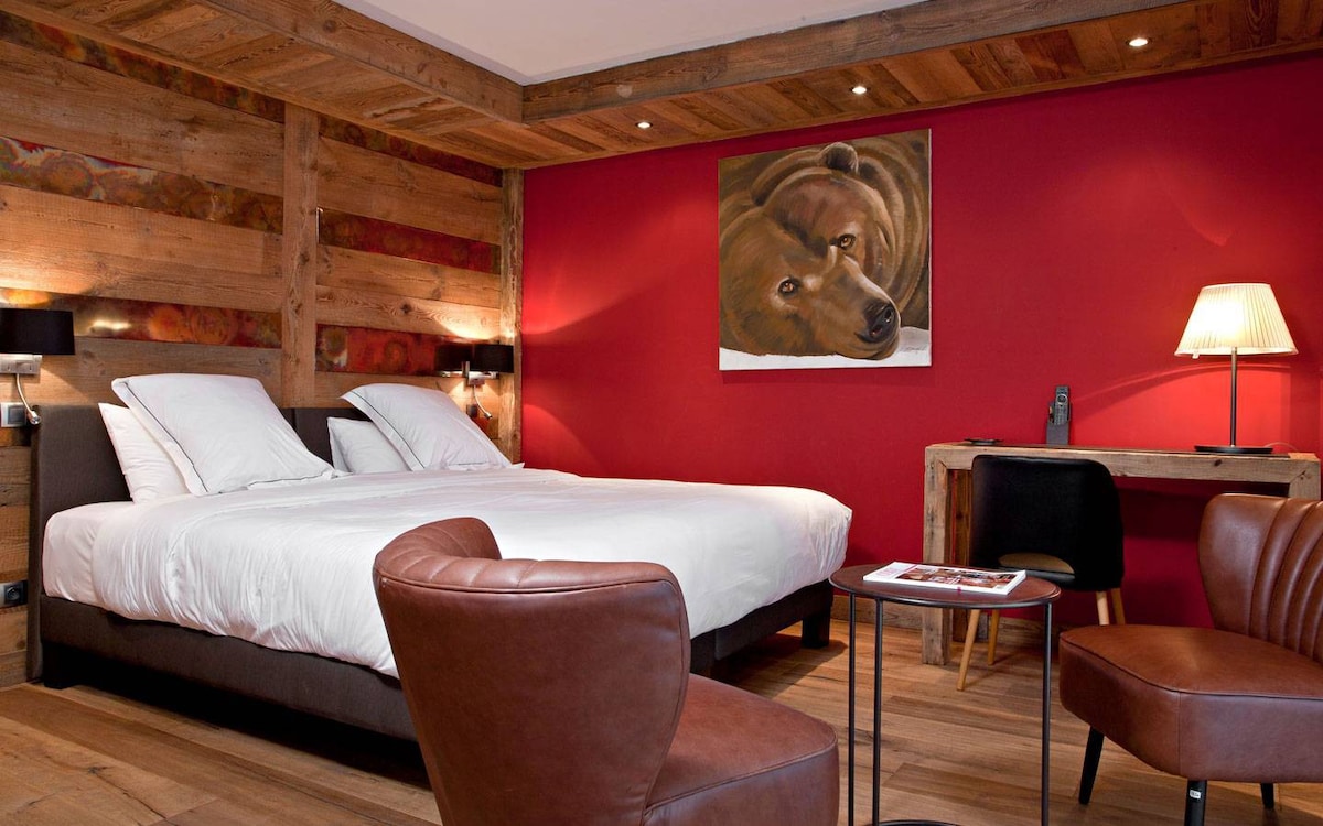 Carline Room | Chalet-Hôtel La Marmotte