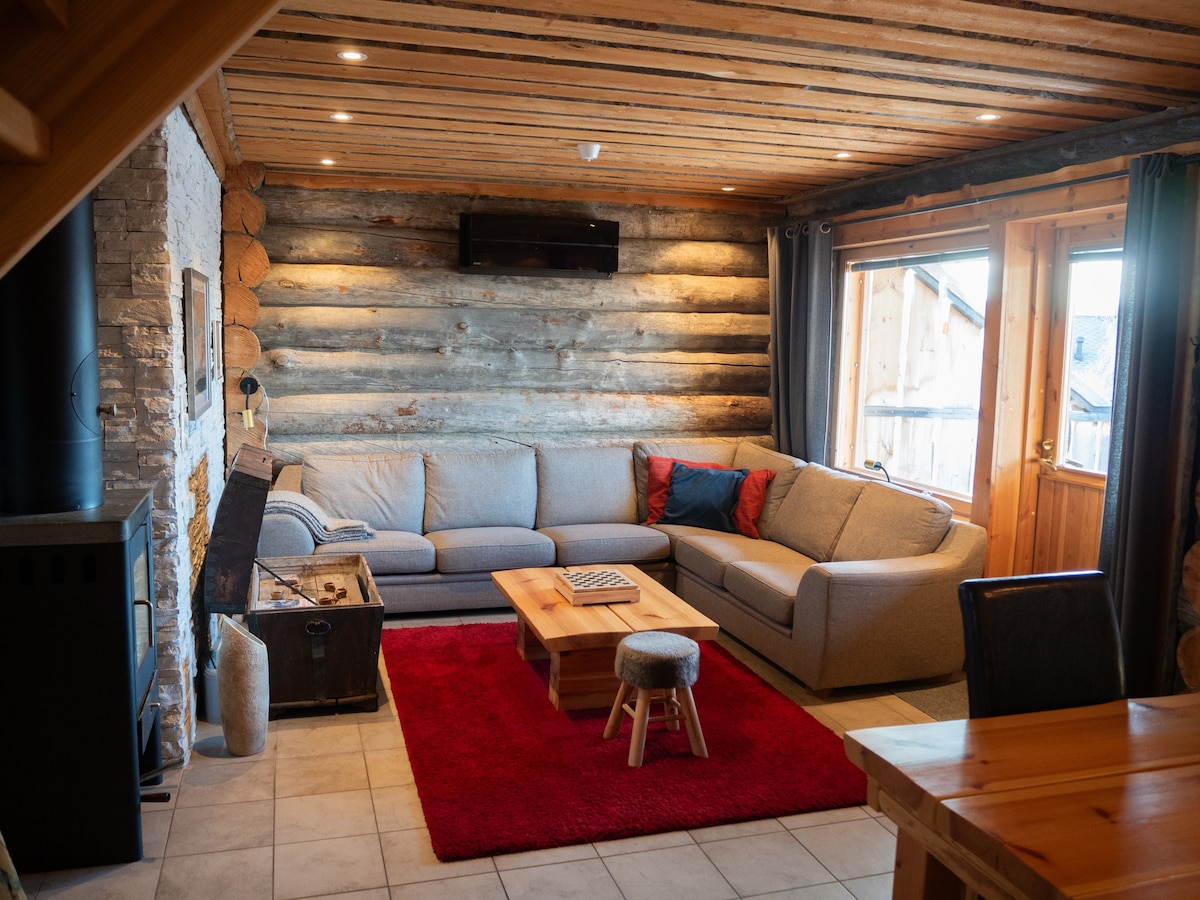 Kilpisjärvi的舒适小木屋，可欣赏到壮丽的景色