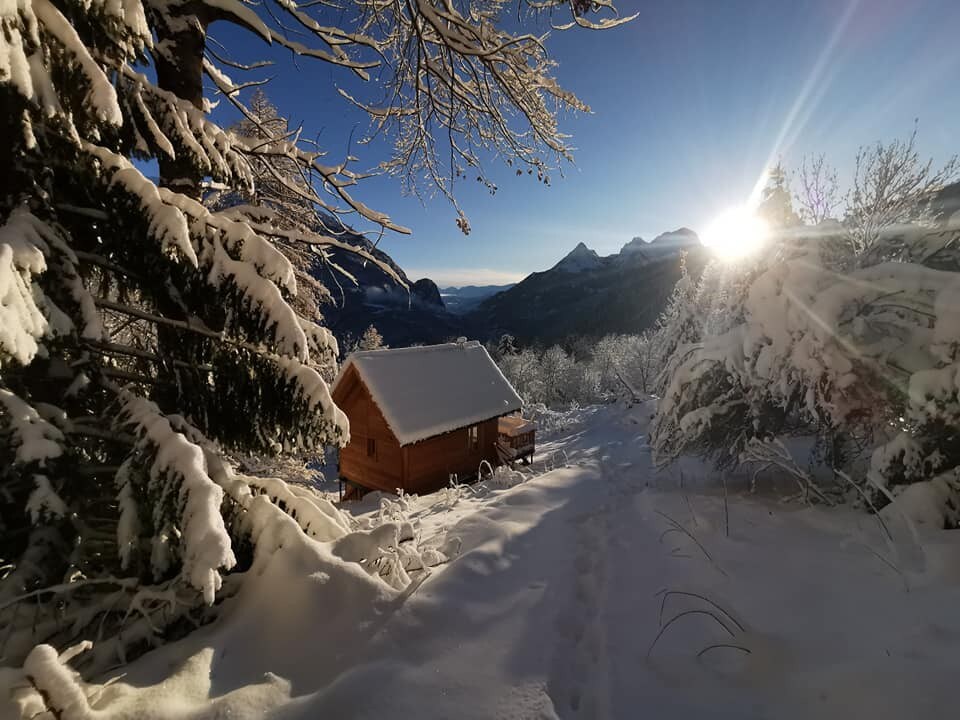 Cabane de l 'Esperluette.「Les Eaux Tortes」